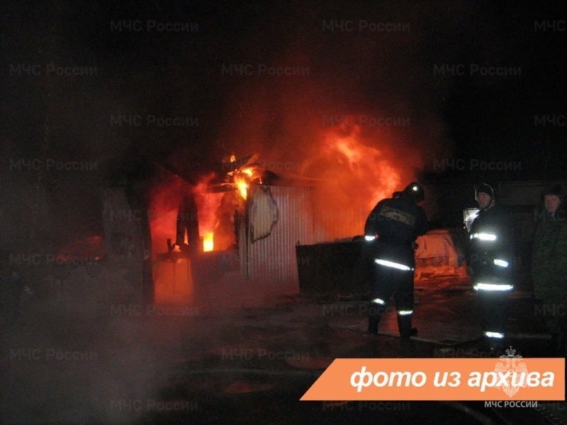 Пожарно-спасательные подразделения ликвидировали пожар в Гатчинском районе